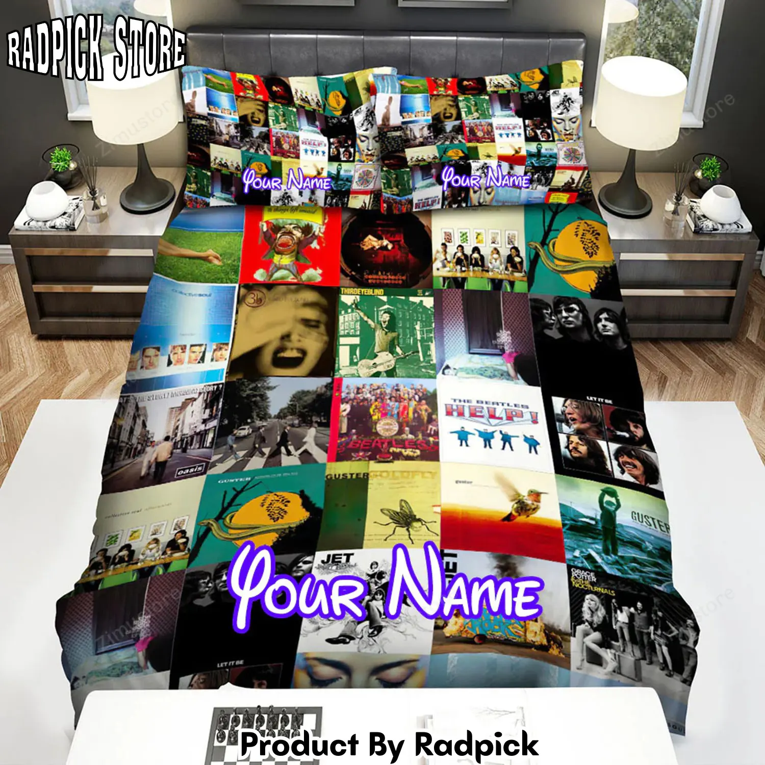 Radpick soul album covers bed sheets duvet cover personalized name bedding sets rp3272170